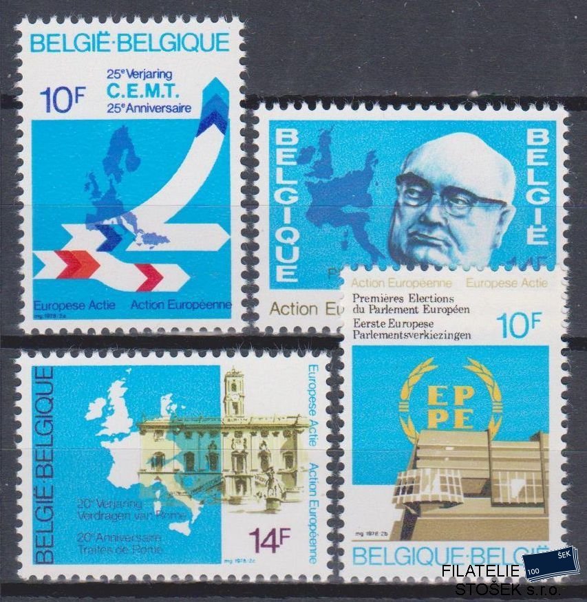 Belgie známky Mi 1936-39