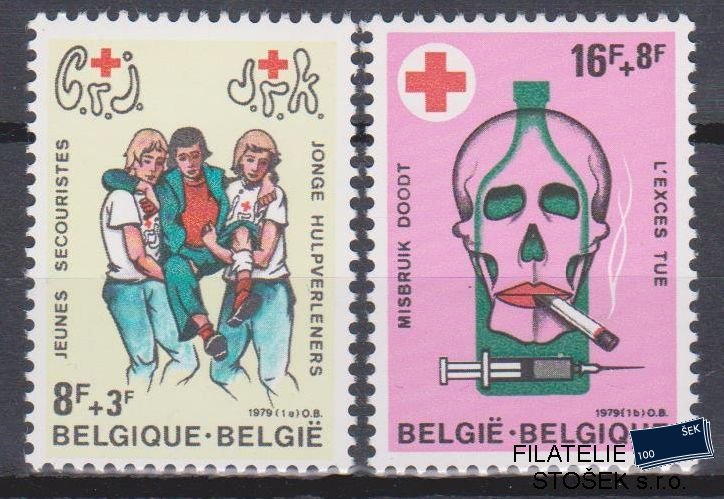 Belgie známky Mi 1973-74