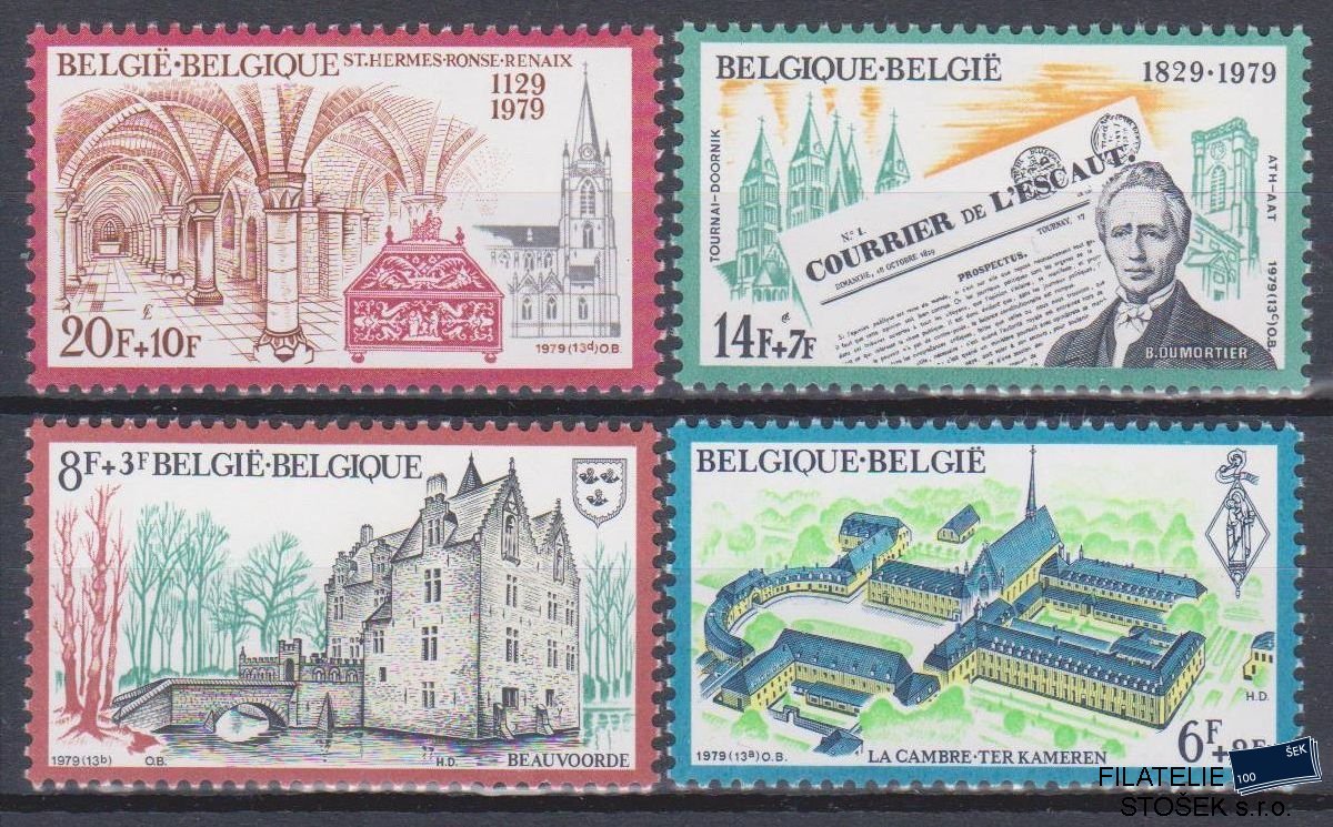 Belgie známky Mi 1992-95