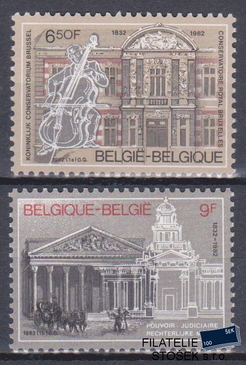 Belgie známky Mi 2086-87