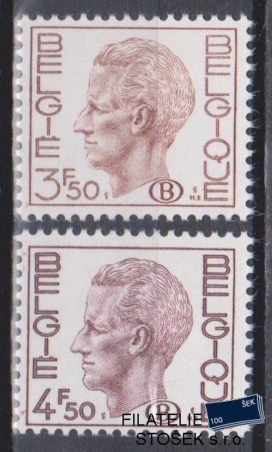 Belgie známky Mi D 68-69