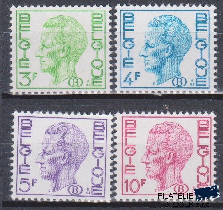 Belgie známky Mi D 70-73