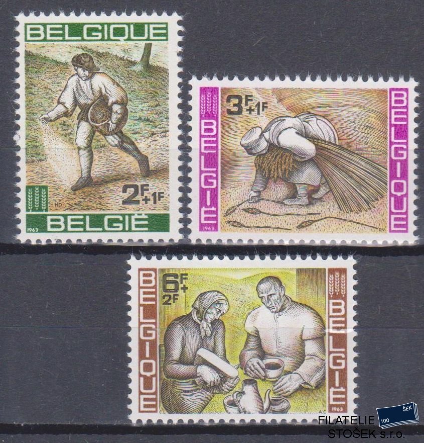 Belgie známky Mi 1303-5