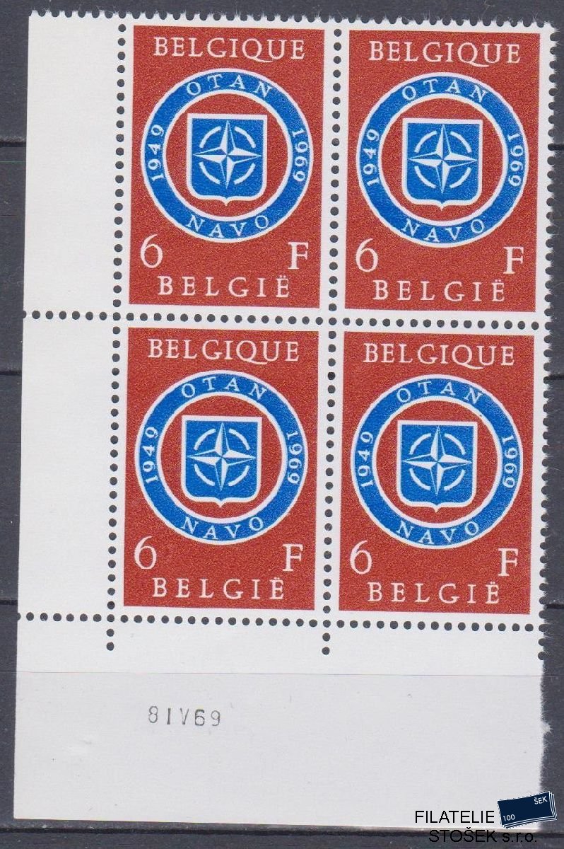 Belgie známky Mi 1549 4 Blok