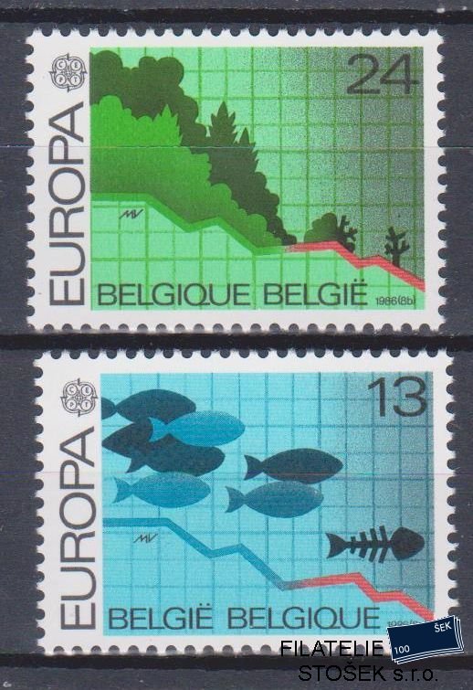 Belgie známky Mi 2263-64