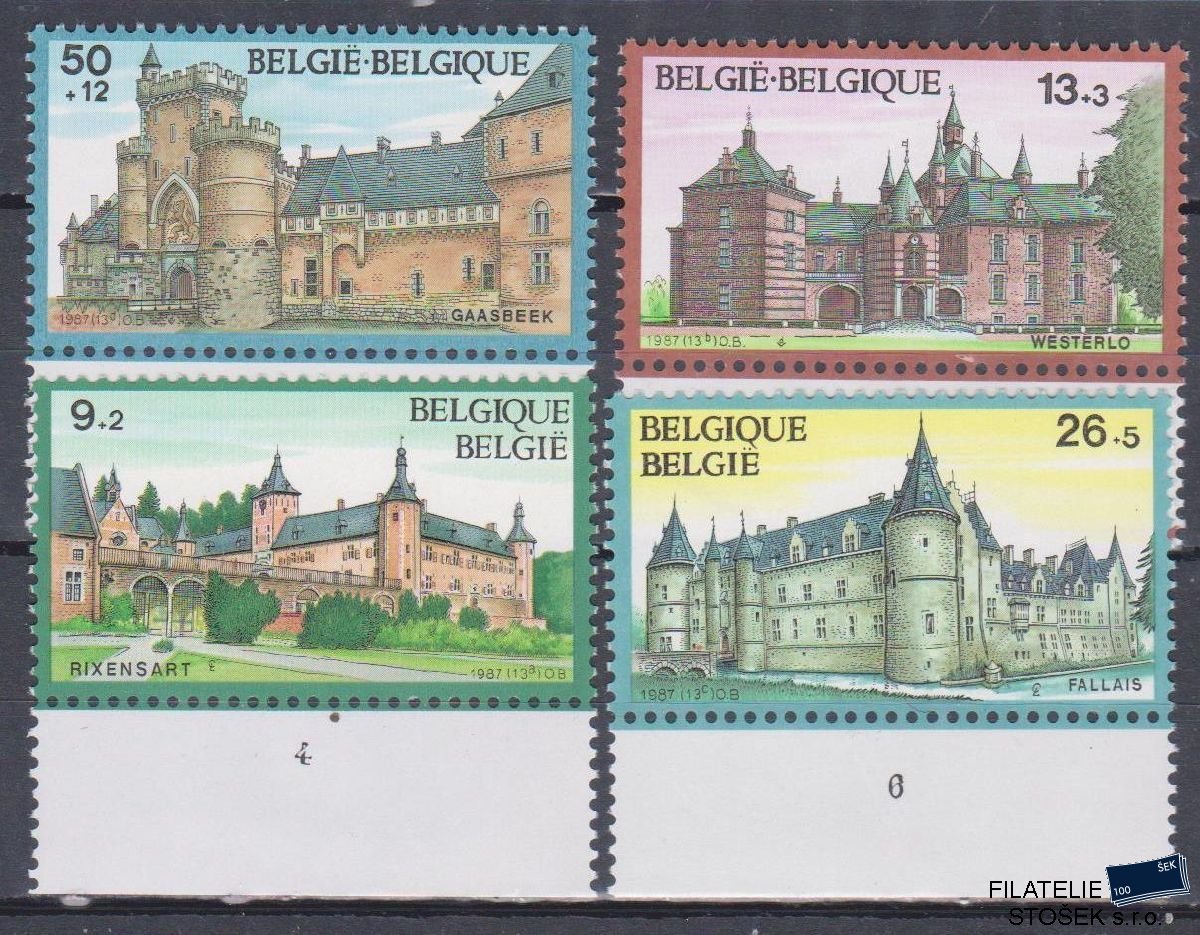 Belgie známky Mi 2317-20