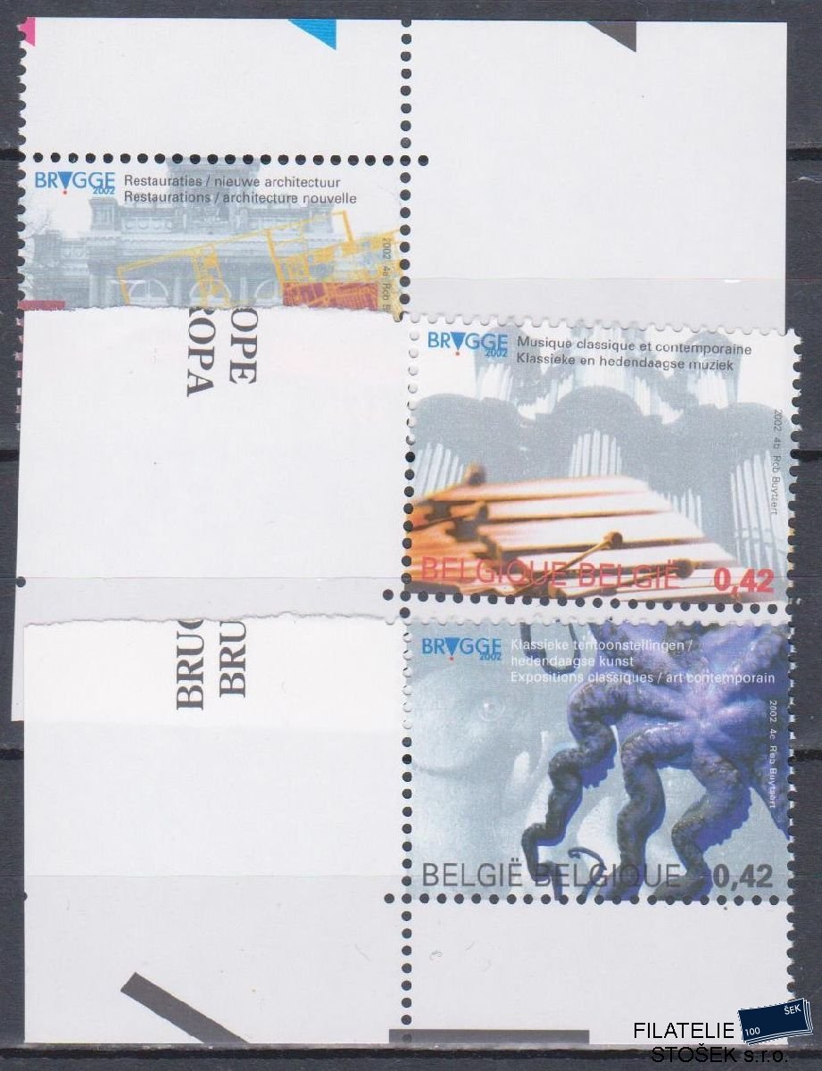 Belgie známky Mi 3108-10