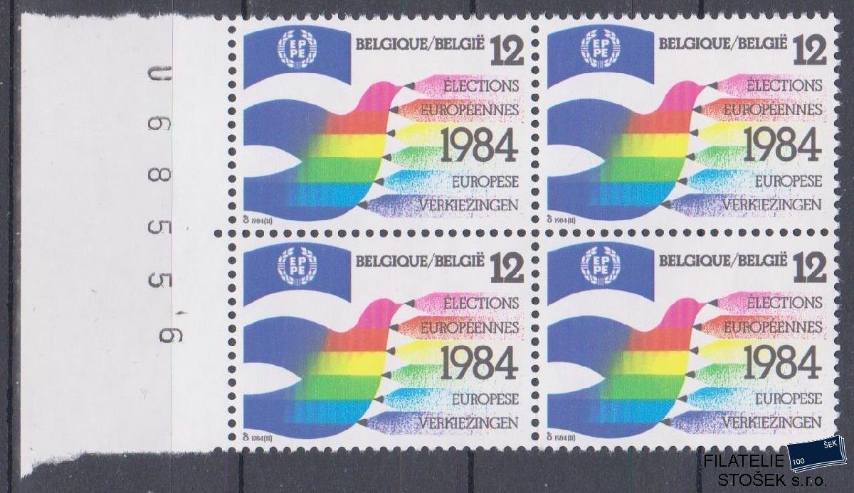 Belgie známky Mi 2185 4 Blok