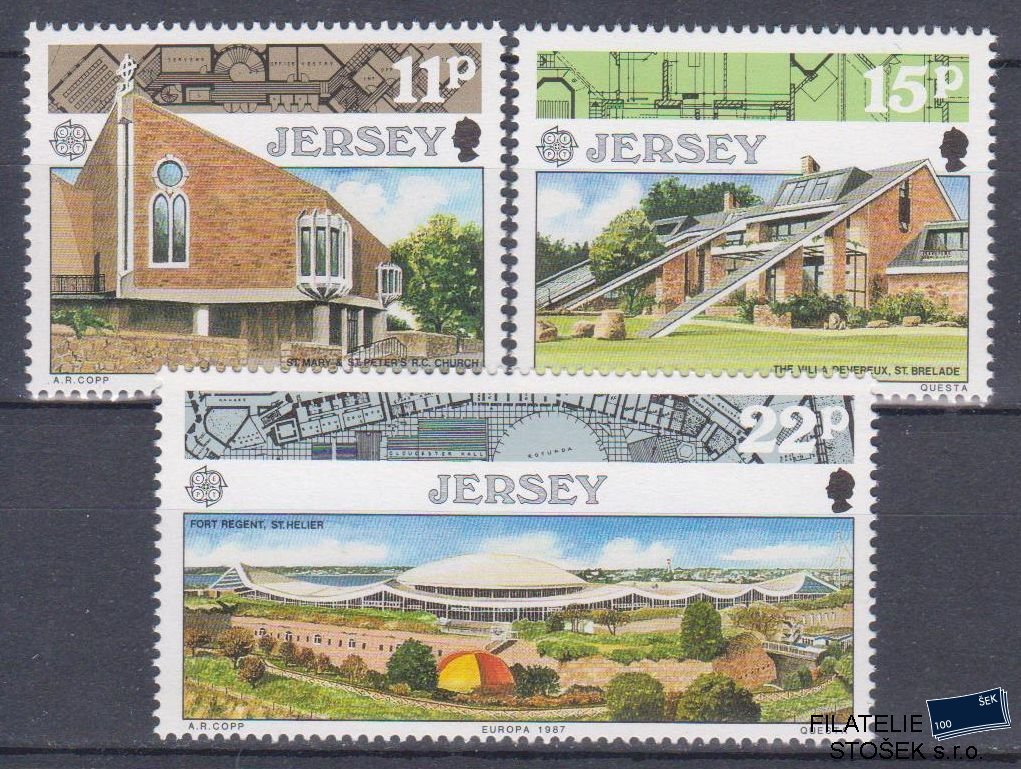 Jersey známky Mi 405-7