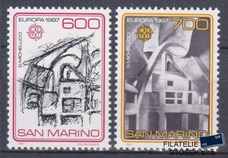 San Marino známky Mi 1354-55