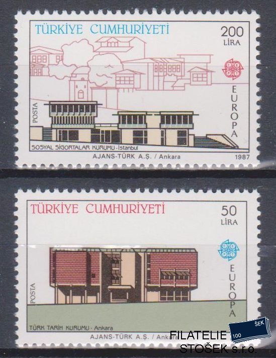 Turecko známky Mi 2777-78