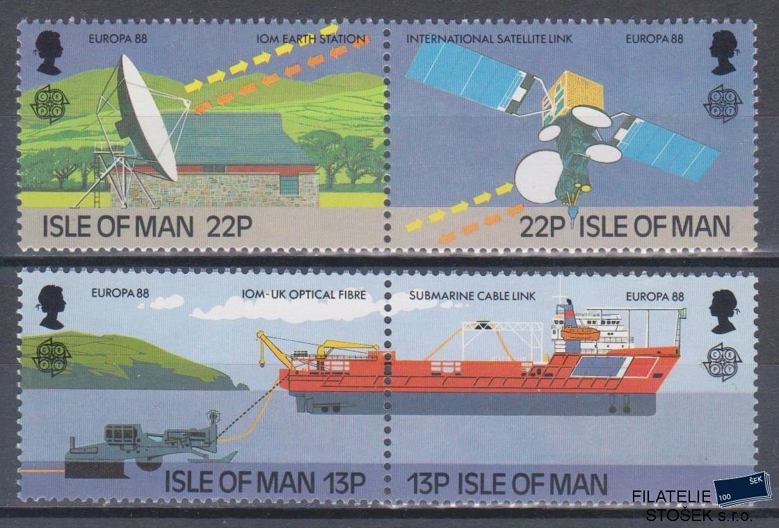 Isle of Mann známky Mi 367-70