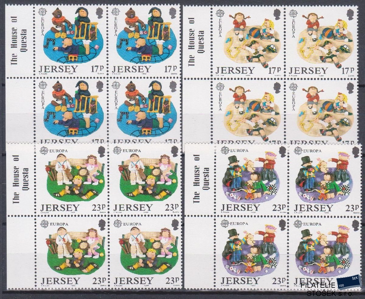 Jersey známky Mi 476-79