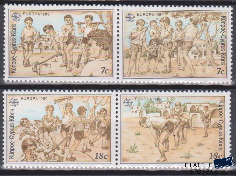 Kypr známky Mi 715-18
