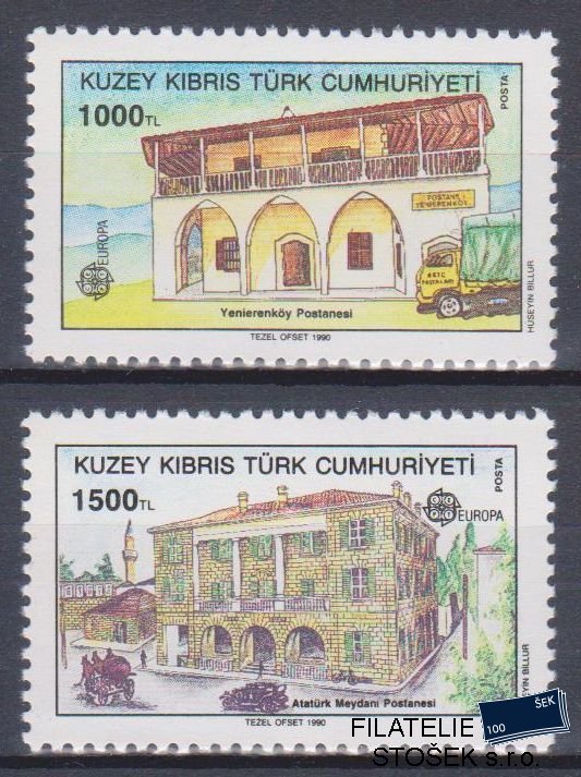 Turecký Kypr známky Mi 273-74