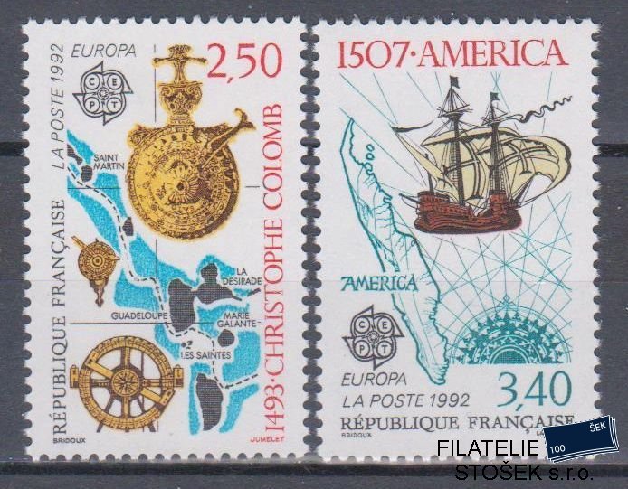 Francie známky Mi 2899-2900