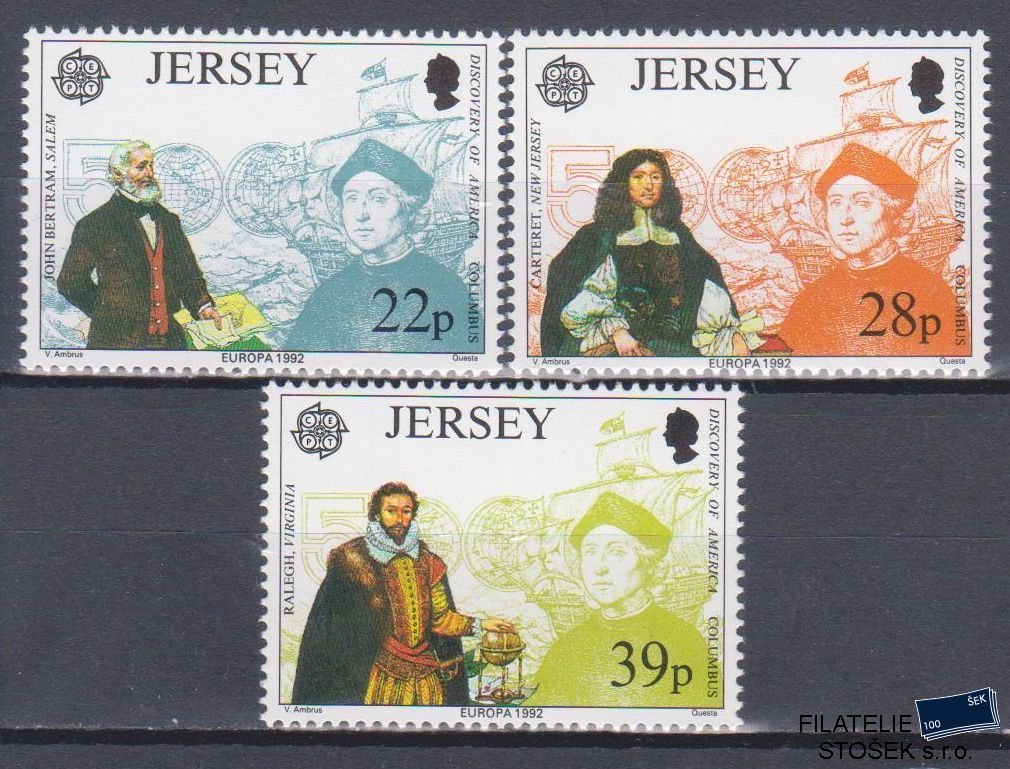 Jersey známky Mi 574-76