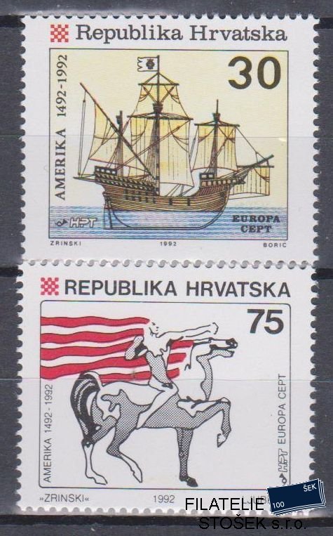 Chorvatsko známky Mi 209-10