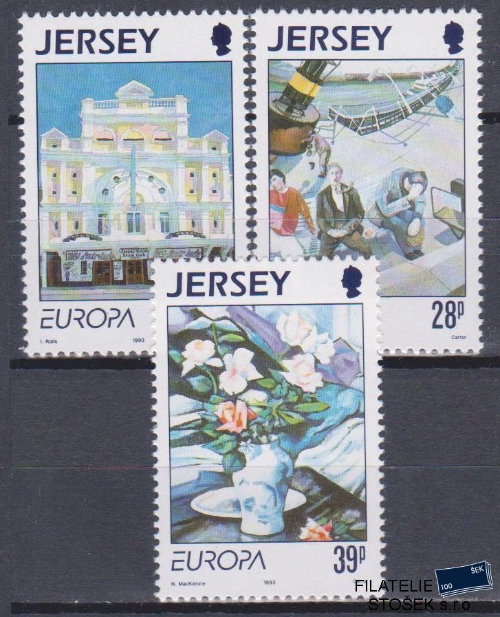 Jersey známky Mi 612-14