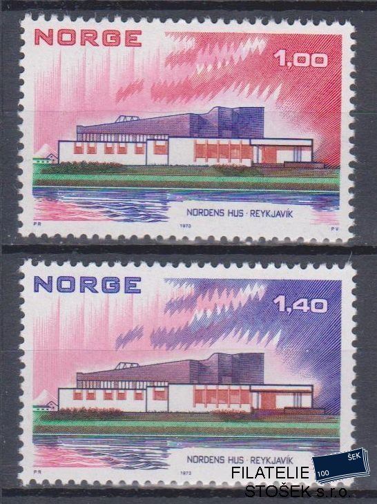 Norsko známky Mi 662-63