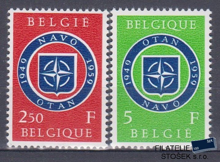 Belgie známky Mi 1147-48