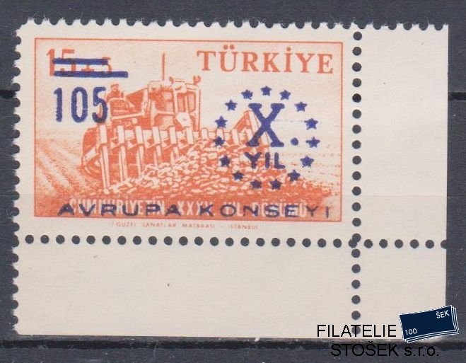 Turecko známky Mi 1625
