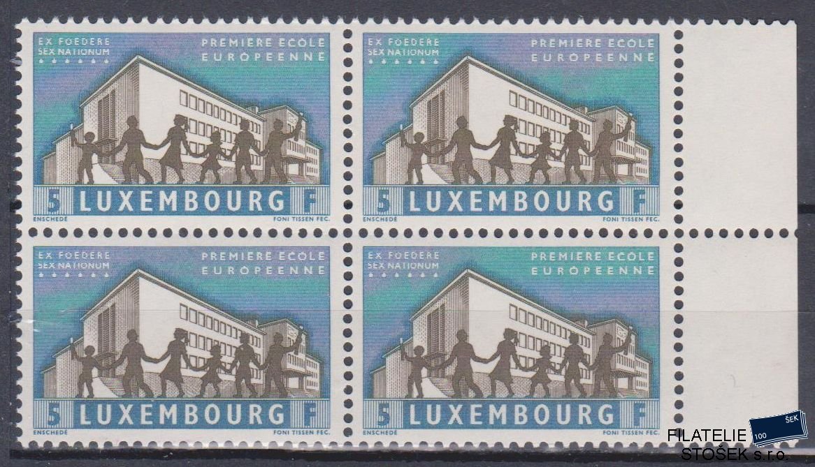 Lucembursko známky Mi 621 4 Blok