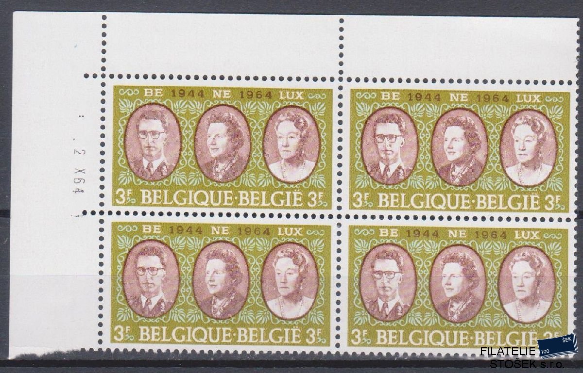 Belgie známky Mi 1366 4 Blok