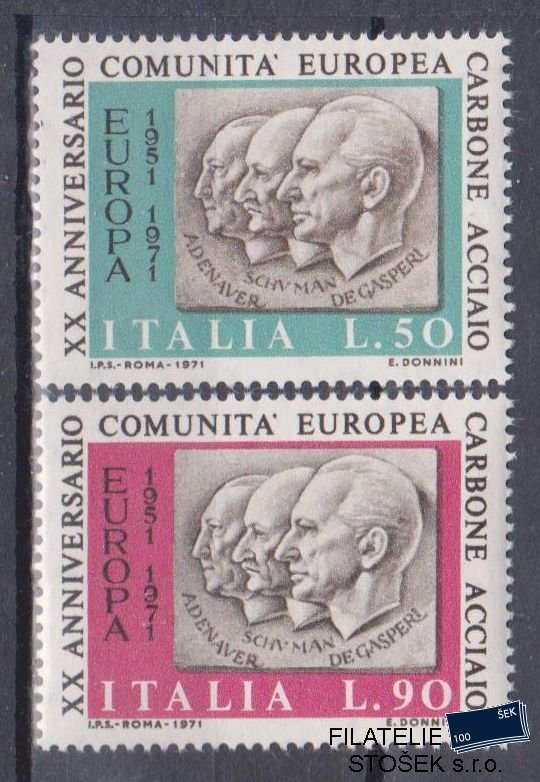 Itálie známky Mi 1333-34