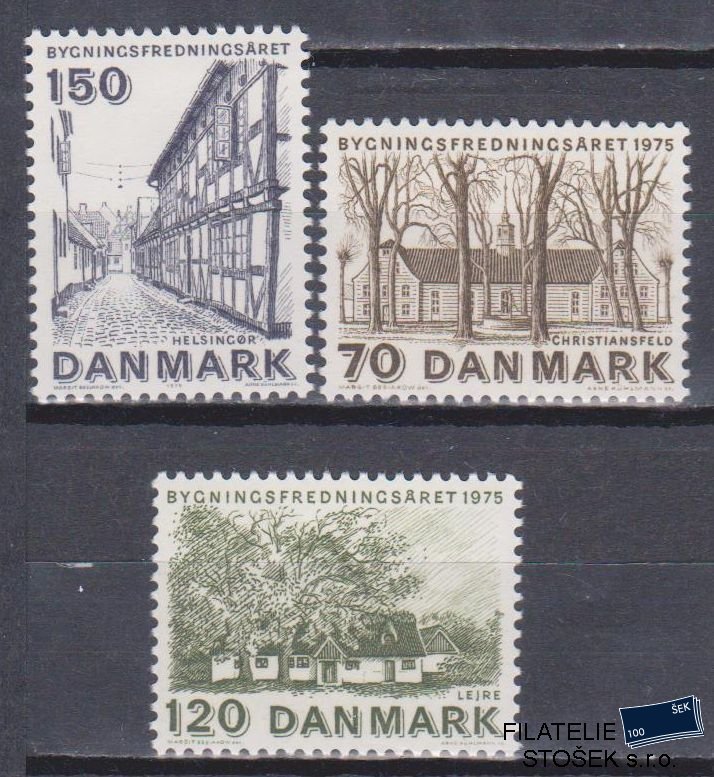 Dánsko známky Mi 592-94