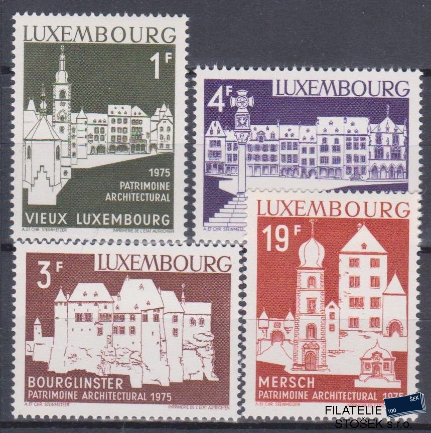 Lucembursko známky Mi 900-903