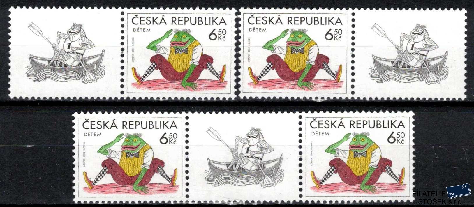 Česká republika známky 402 KL+KP+ZKZ