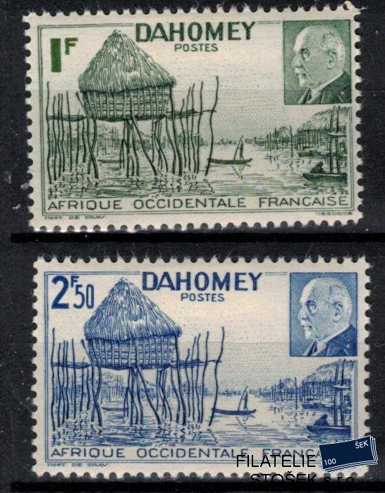 Dahomey známky Yv 149-50