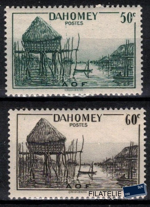 Dahomey známky Yv 151-2