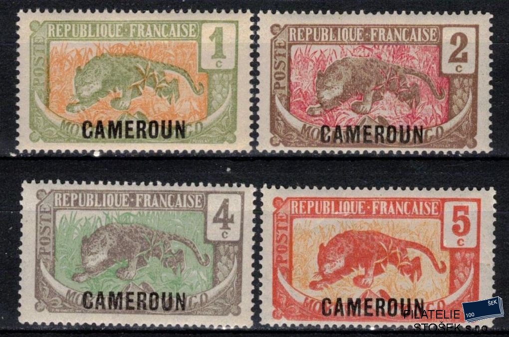 Cameroun známky Yv 84-7 sestava známek
