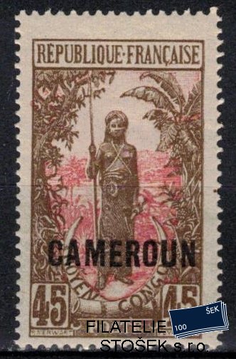 Cameroun známky Yv 95 koloniální lep