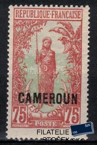 Cameroun známky Yv 97 koloniální lep