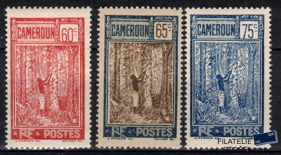 Cameroun známky Yv 121-3 sestava známek