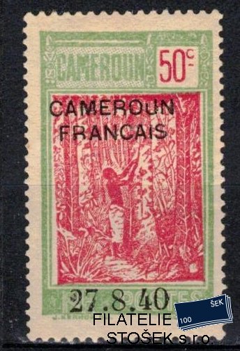 Cameroun známky Yv 202 koloniální lep