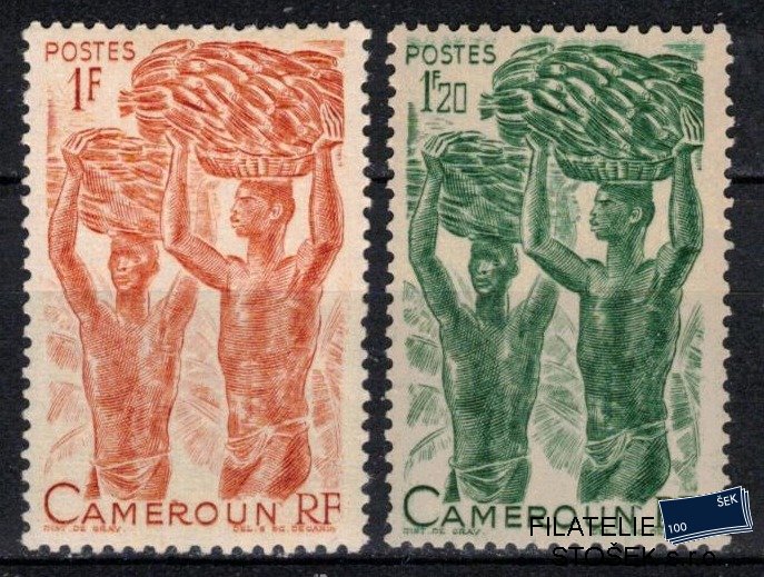 Cameroun známky Yv 282-3 sestava známek