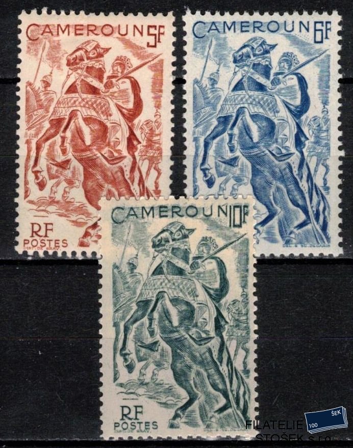 Cameroun známky Yv 289-91 sestava známek