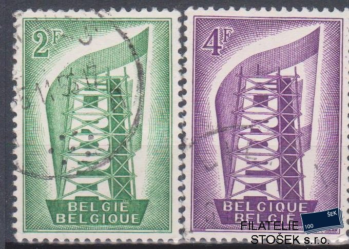 Belgie známky Mi 1043-44