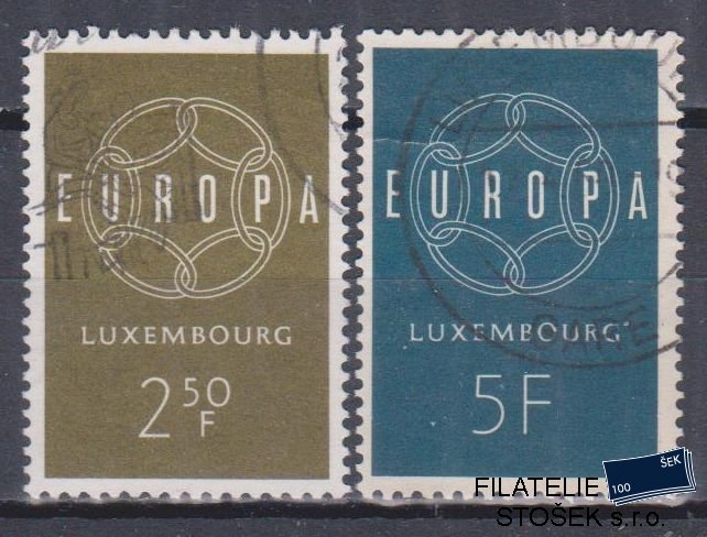 Lucembursko známky Mi 609-10