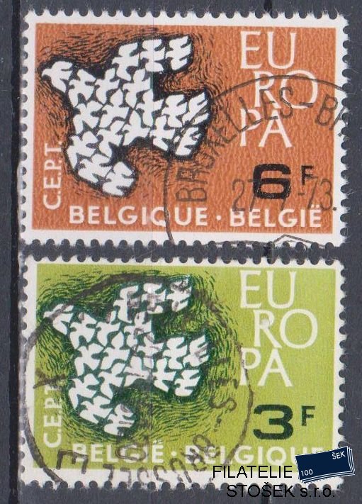 Belgie známky Mi 1253-54