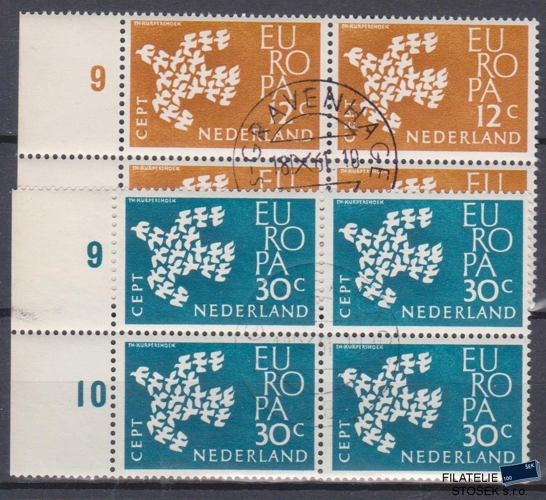 Holandsko známky Mi 765-66 4 Blok