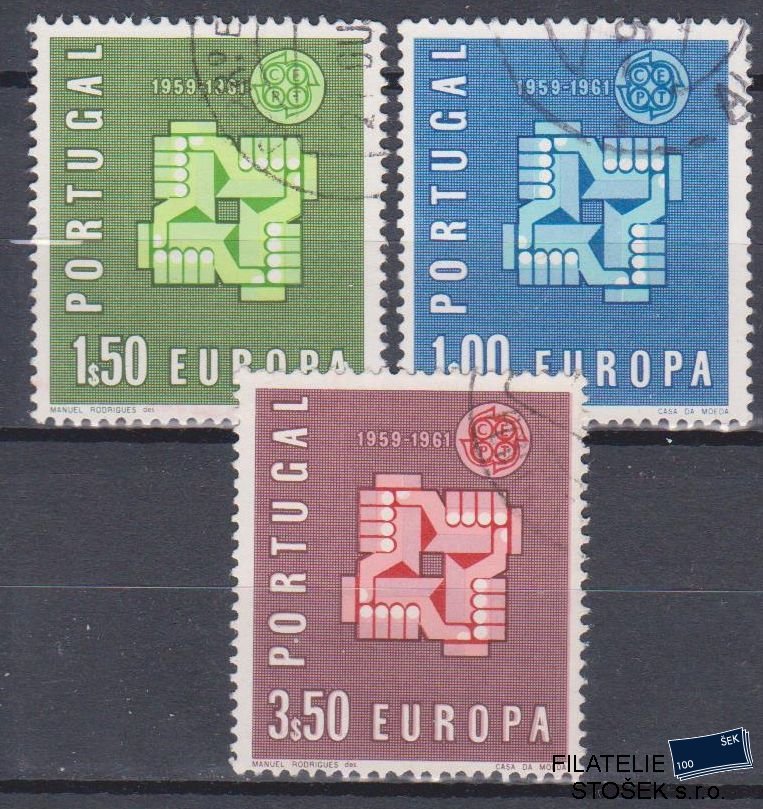 Portugalsko známky Mi 907-9