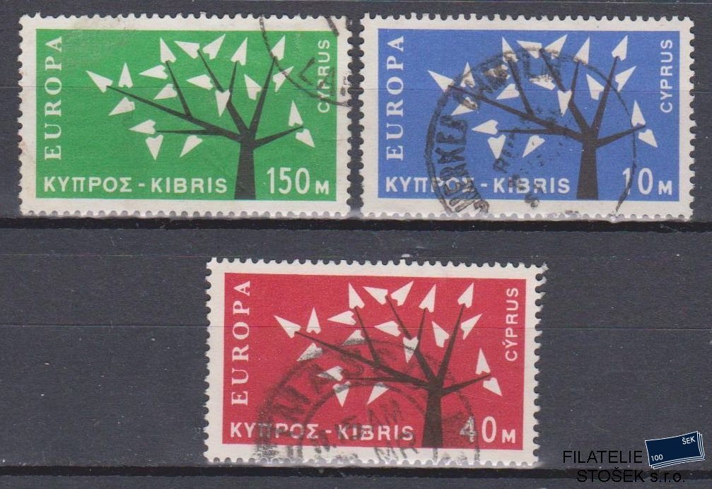 Kypr známky Mi 215-17