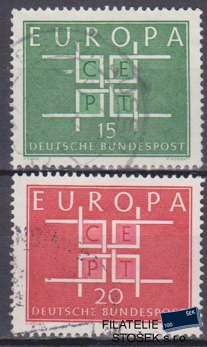 Bundes známky Mi 406-7