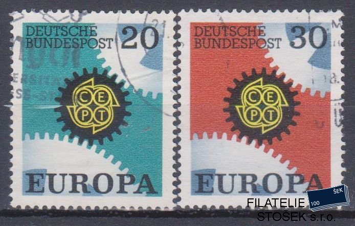 Bundes známky Mi 533-34