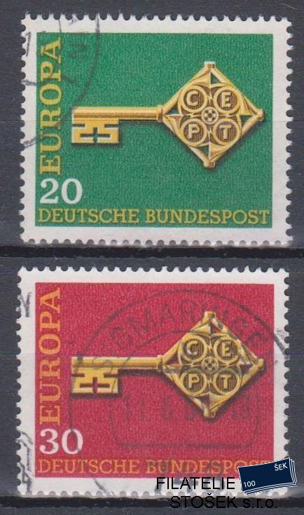 Bundes známky Mi 559-60